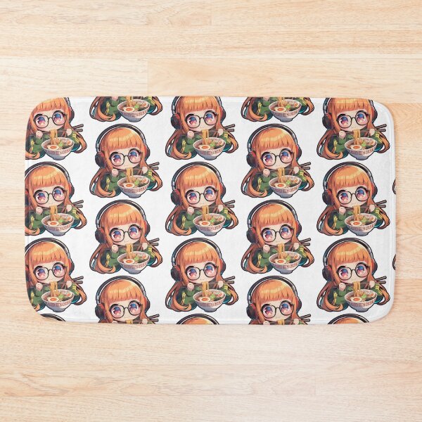 Item preview, Game Futaba Sakura Persona 5 Nerdy Kawaii Ramen Time designed and sold by mildaclairmo.