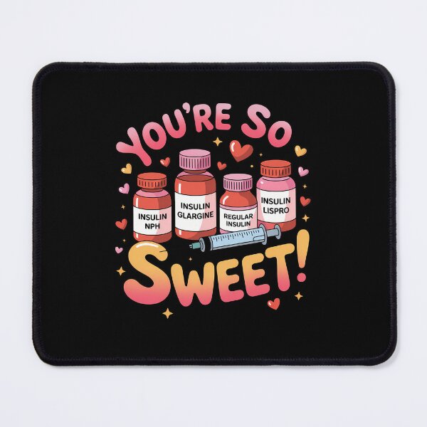 Item preview, You are Too Sweet Valentine Nurse Insulin Diabetes designed and sold by SyncSusscess.