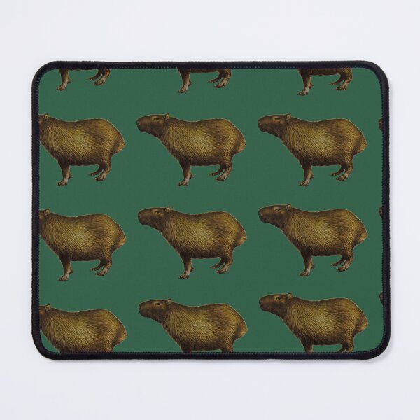 Item preview, Capybara on green background designed and sold by happytraveller1.