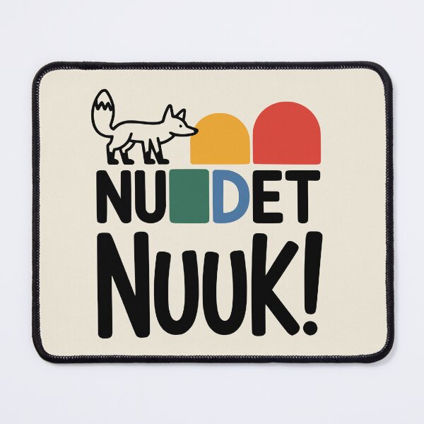 Item preview, Nuuk Greenland Abstract Wordplay designed and sold by Place-Heritages.