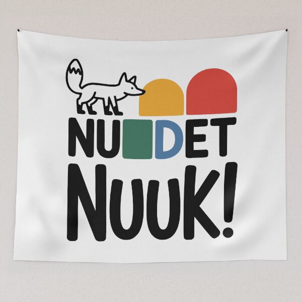 Item preview, Nuuk Greenland Abstract Wordplay designed and sold by Place-Heritages.