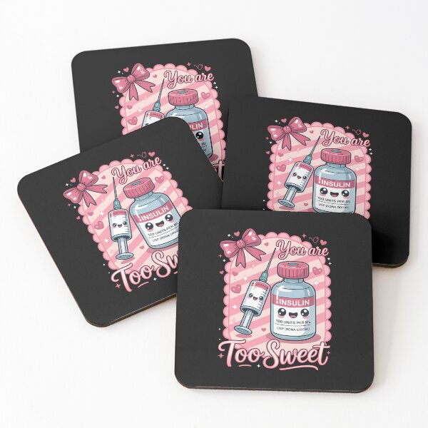Item preview, You are Too Sweet Valentine Nurse Insulin Diabetes 3 designed and sold by SyncSusscess.