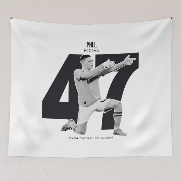 Item preview, Phil Foden City Celebration Minimalist designed and sold by Sibombom.