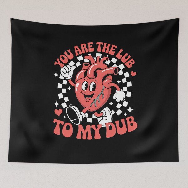 Item preview, You are The Lub to My Dub CVICU Valentines Cardiac Nurse designed and sold by SyncSusscess.