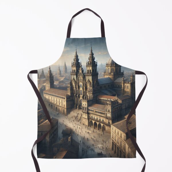 Item preview, Blue Dusk Over a Medieval City designed and sold by Sybille-Yates.