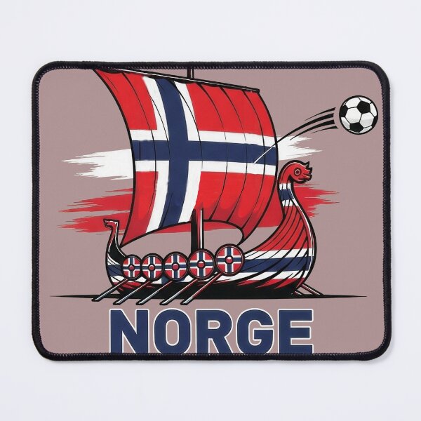 Item preview, Norway Viking Longship Soccer Tee designed and sold by Majorprint.