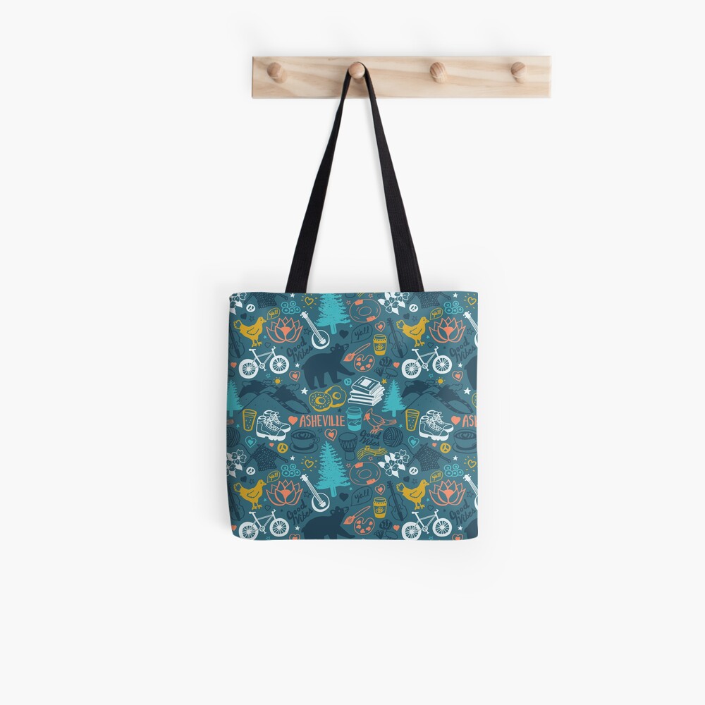 The Life in Asheville Tote Bag