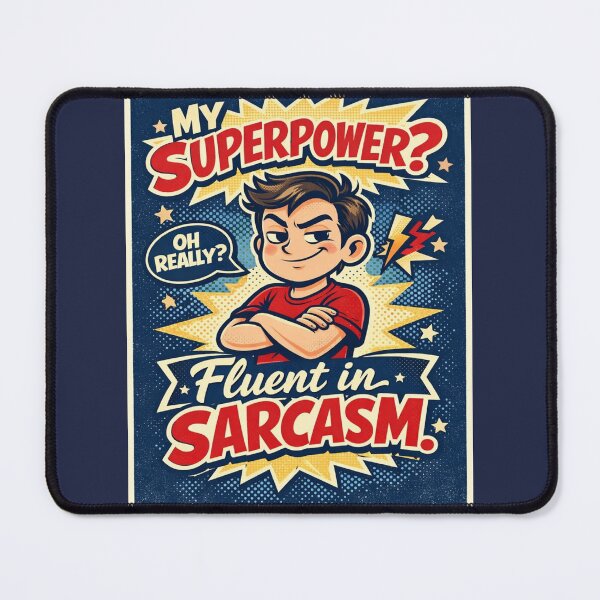 Item preview, My Superpower? Fluent in Sarcasm designed and sold by myforestfog.