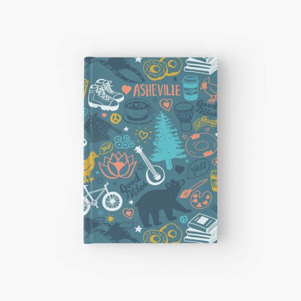 The Life in Asheville Hardcover Journal