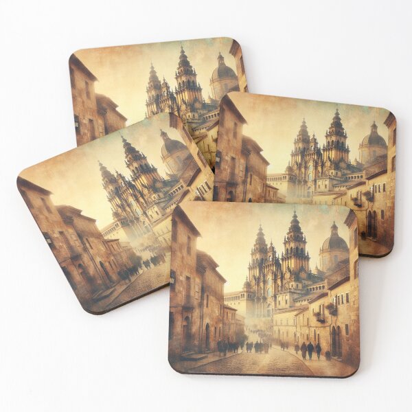 Item preview, Golden Streets in a Medieval City designed and sold by Sybille-Yates.
