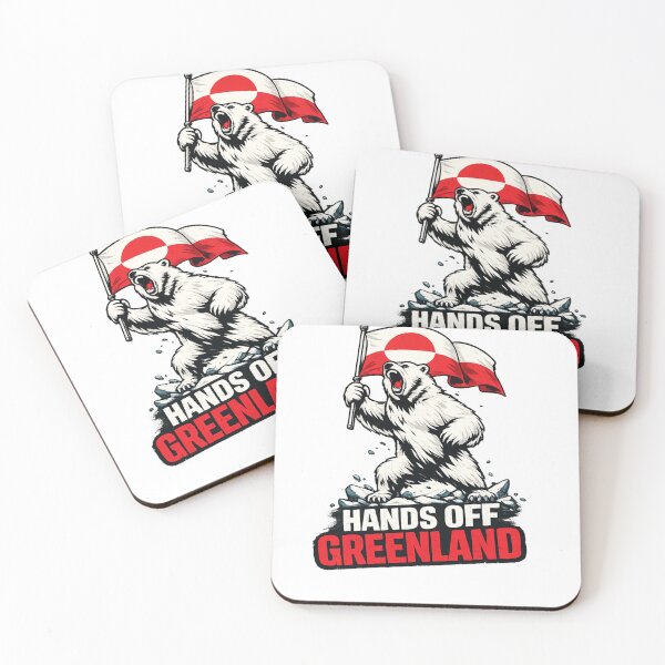 Item preview, Hands off Greenland leave Greenland alone I Stand with Greenland  designed and sold by Pixiorra.