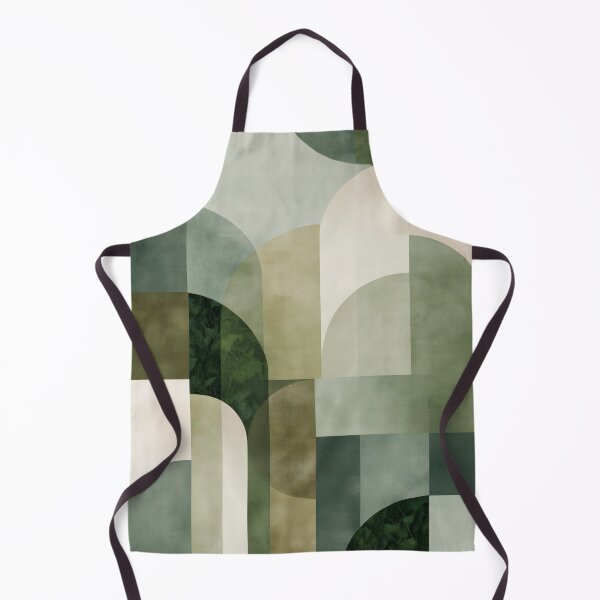 Item preview, Geometric Green Shapes boho designed and sold by lautir.