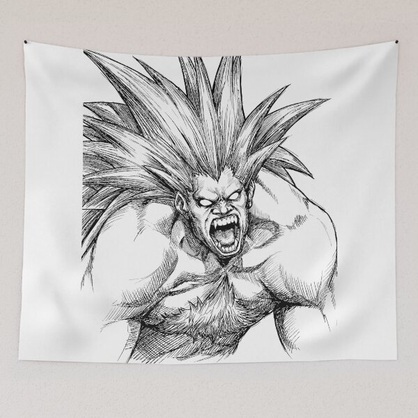 Item preview, Blanka Street Fighter 6 SF6  designed and sold by bapupa.