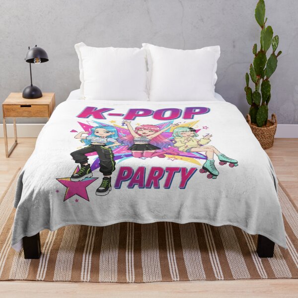 Item preview, K-Pop Birthday Party T-Shirt for Girls – Cute Fan Birthday designed and sold by AmyLeeKawaii.