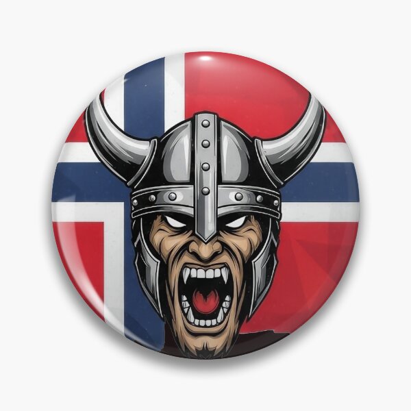 Item preview, Norway Soccer Viking Berserker Tee designed and sold by Majorprint.
