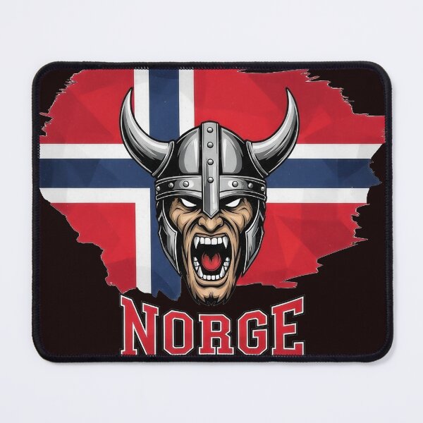 Item preview, Norway Soccer Viking Berserker Tee designed and sold by Majorprint.