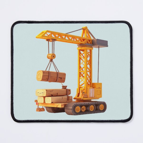 Item preview, The cheerful construction crane for children designed and sold by LiskoDesign.