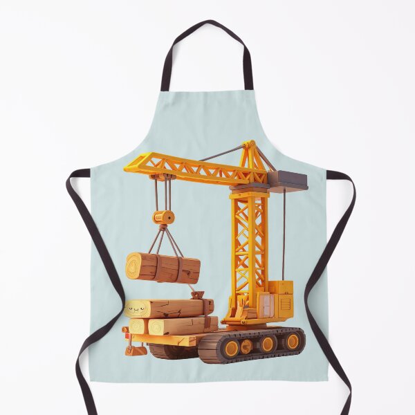 Item preview, The cheerful construction crane for children designed and sold by LiskoDesign.