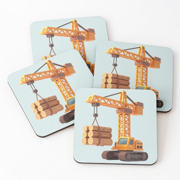 Item preview, The cheerful construction crane designed and sold by LiskoDesign.