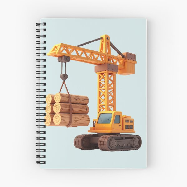 Item preview, The cheerful construction crane designed and sold by LiskoDesign.