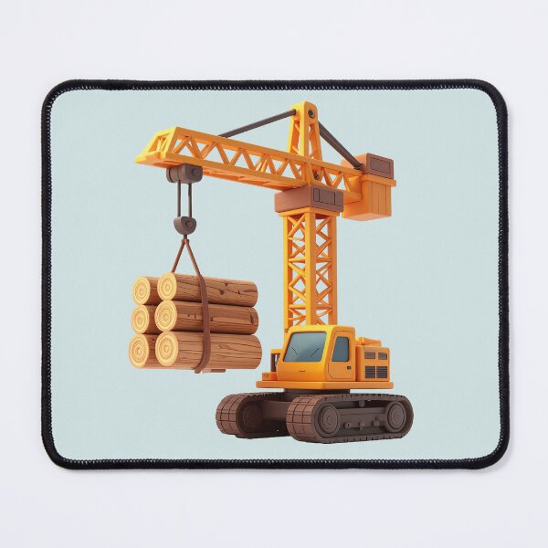 Item preview, The cheerful construction crane designed and sold by LiskoDesign.