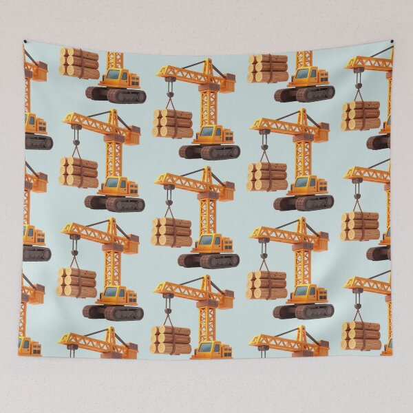 Item preview, The cheerful construction crane designed and sold by LiskoDesign.