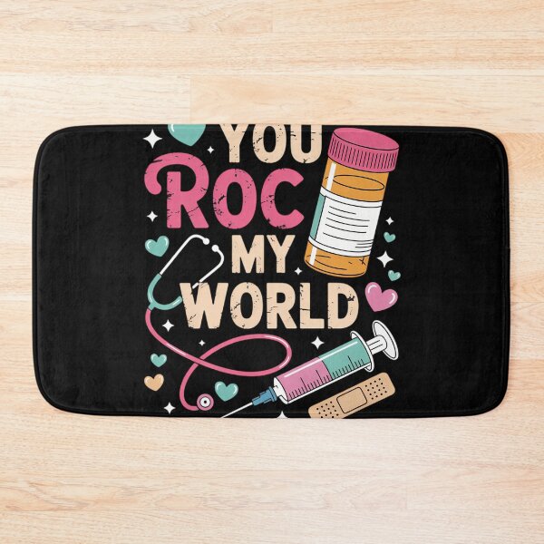 Item preview, Valentines Day Nurse You ROC My World designed and sold by bongsentrang.