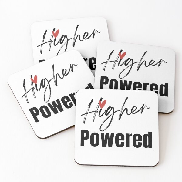 Item preview, Higher Powered Print.Typography wall art designed and sold by Happy Walls Printables.