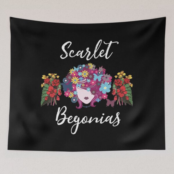 Item preview,  Scarlet Begonias designed and sold by Cool-Cat-POD.