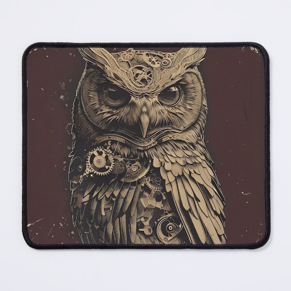 Item preview, The Chronometric Owl designed and sold by ONYX Pixee.