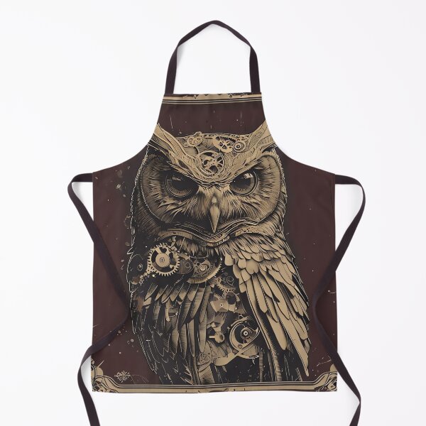 Item preview, The Chronometric Owl designed and sold by ONYX Pixee.