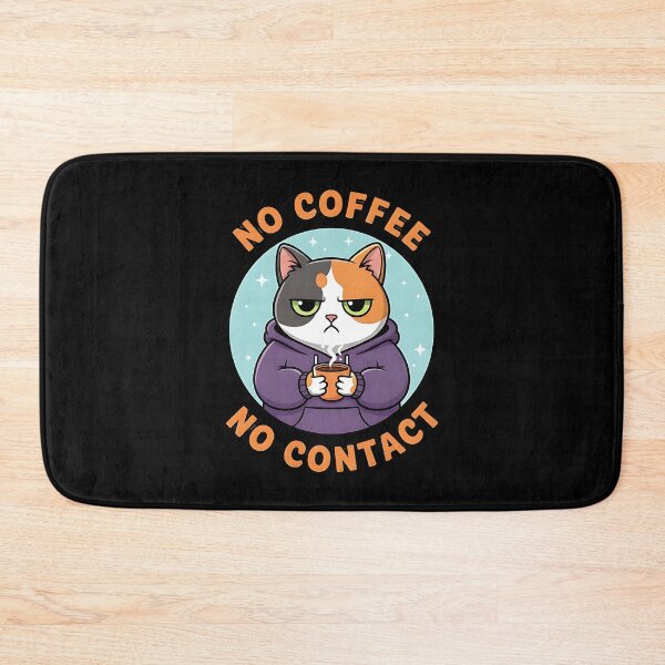 Item preview, Grumpy Cat No Coffee No Contact designed and sold by dudelinart.