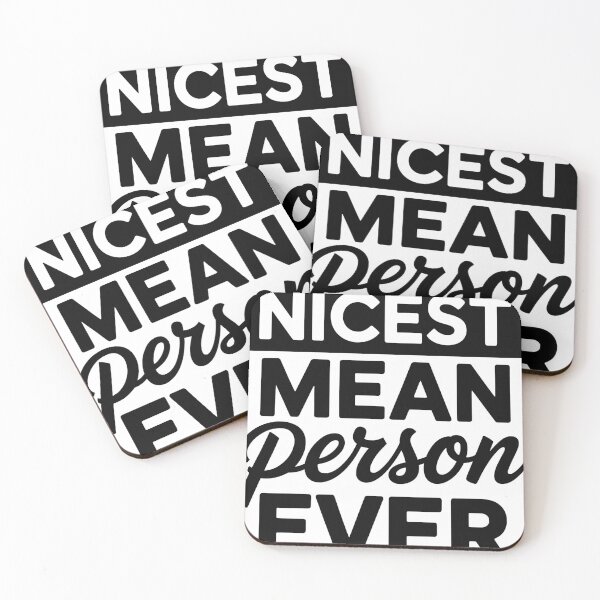 Item preview, Nicest mean person ever designed and sold by ItalGriffe.