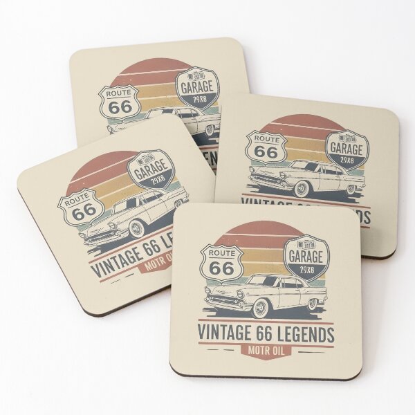 Item preview, Vintage 66 Legends - Retro Garage Sunset designed and sold by Jchan24.