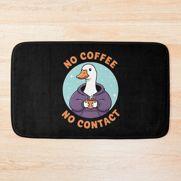 Item preview, Funny Goose No Coffee No Contact designed and sold by dudelinart.