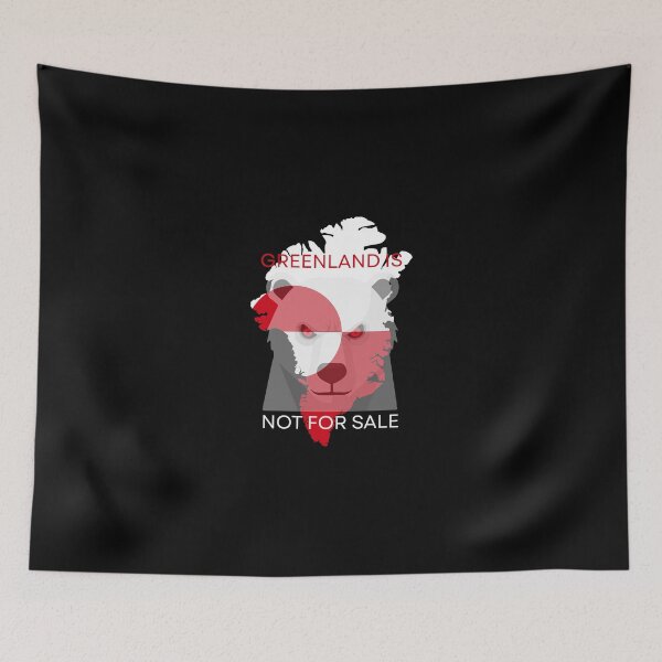Item preview, Greenland Is Not For Sale designed and sold by sahbender.