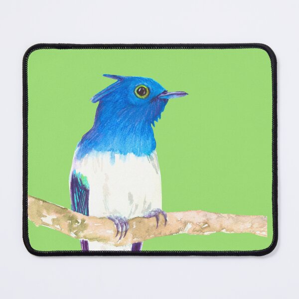 Item preview, Celestial Monarch bird watercolour painting designed and sold by art-elodie-g.