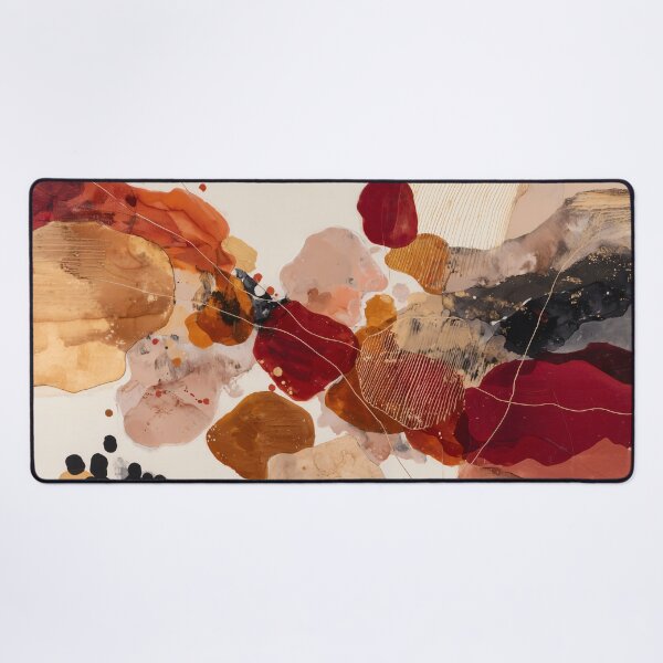 Item preview, Abstract boho Earthy Tones Composition designed and sold by lautir.