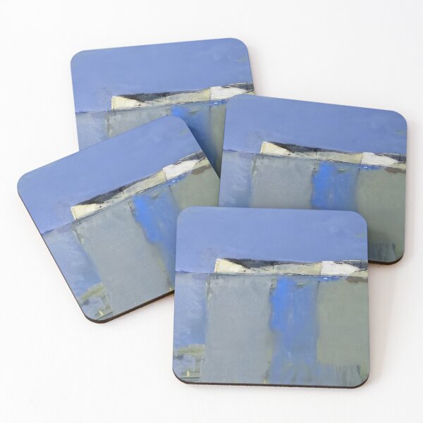Item preview, Nicolas de Staël Inspired Abstract Painting designed and sold by TizianaBrand.