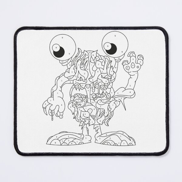 Item preview, Creature #14B - Autumn leaf monster - Fill the colors designed and sold by liquid-print.