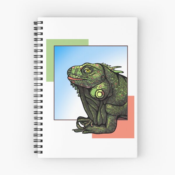 Item preview, Geometric Iguana designed and sold by alina-k-design.