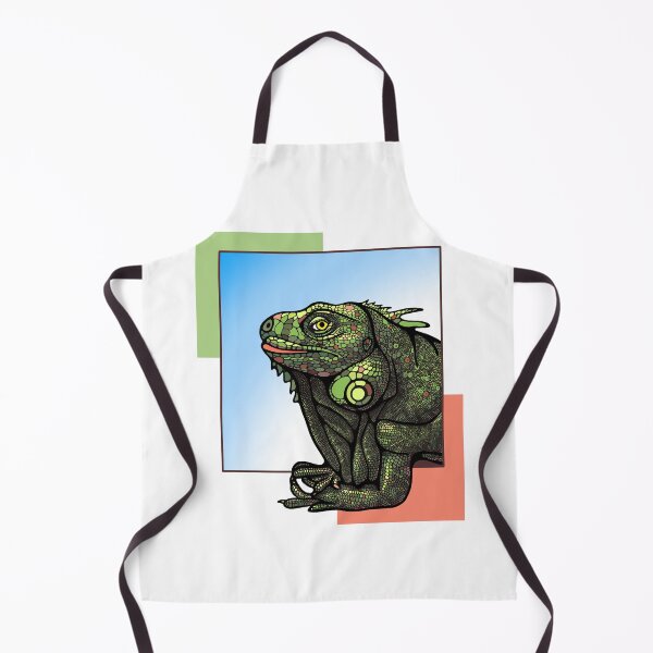 Item preview, Geometric Iguana designed and sold by alina-k-design.