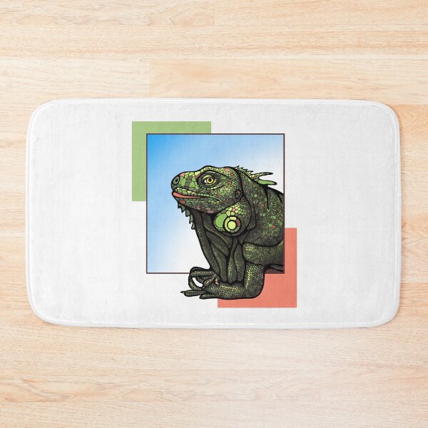 Item preview, Geometric Iguana designed and sold by alina-k-design.