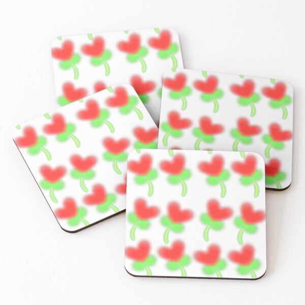 Item preview, Soft Blur Heart Flower Pattern: Dreamy Aura Garden Aesthetic designed and sold by HopeAndHustle.