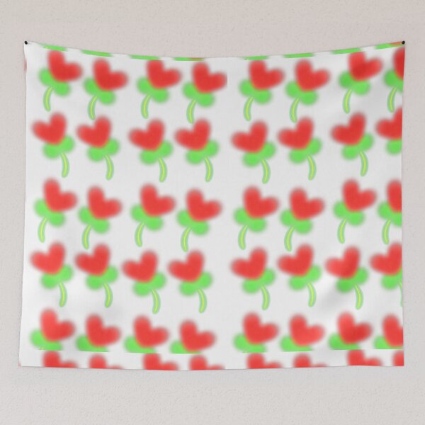 Item preview, Soft Blur Heart Flower Pattern: Dreamy Aura Garden Aesthetic designed and sold by HopeAndHustle.