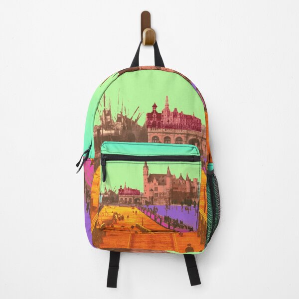 Item preview, Antwerp Het Steen – Colorful Pop Art Port City designed and sold by Mauswohn.