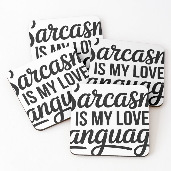 Item preview, Sarcasm is my love language designed and sold by ItalGriffe.