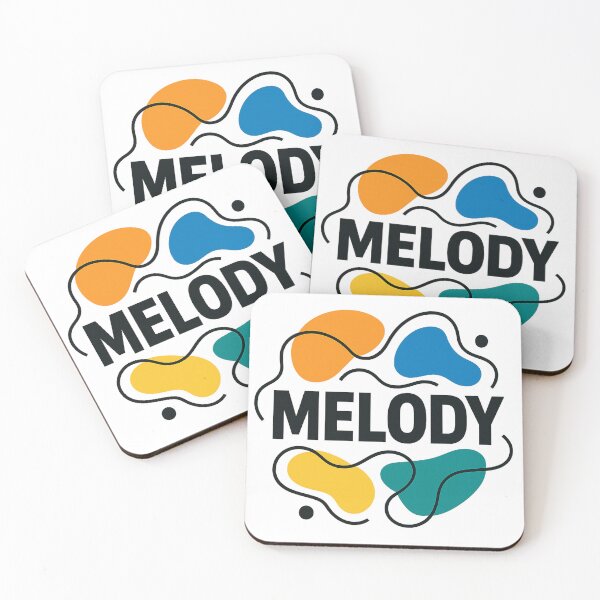 Item preview, Melody Abstract Rhythm Design | Creative Music Word Art designed and sold by mbmstores.