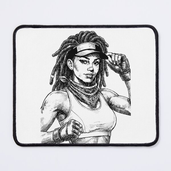 Item preview, Kimberly Street Fighter 6 SF6 Fanart designed and sold by bapupa.