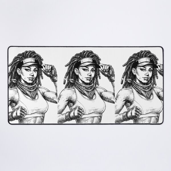Item preview, Kimberly Street Fighter 6 SF6 Fanart designed and sold by bapupa.